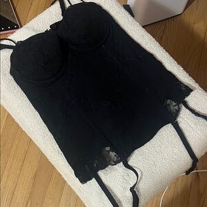 La Perla Black Lace Corset